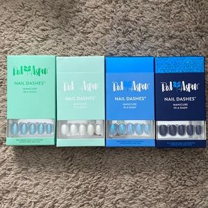 New blue/green bundle of Red Aspen Nail Dashes - unopened